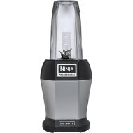 [아마존베스트]Ninja Nutri Pro Compact Personal Blender, with 18 Oz. and 24 Oz. To Go Cups, in a Black and Silver Finish