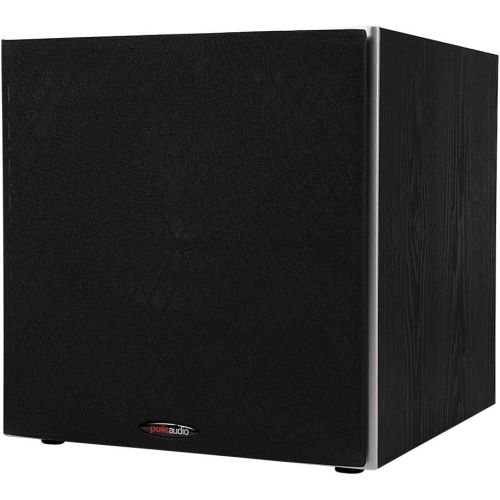  Polk Audio PSW10 10 Powered Subwoofer - Power Port Technology, Up to 100 Watts, Big Bass in Compact Design, Easy Setup with Home Theater Systems Black