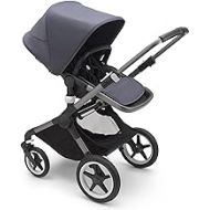 Bugaboo Fox 3 Complete Full-Size Stroller - The Most Advanced Comfort Stroller - Graphite/Stormy Blue-Stormy Blue