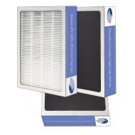 Whynter EcoPure HEPA System Purifier Replacement HEPA & Activated Carbon Filter Air Purifers, Multi