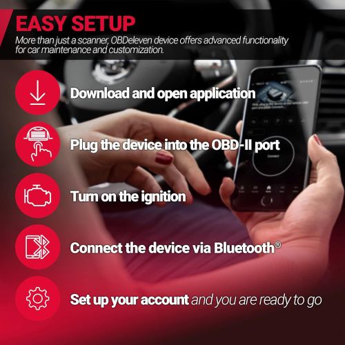  [무료배송]OBDeleven 프로에디션 블루투스 진단 자동차 스캔 Pro Edition Next Generation Professional OBD2 Bluetooth Diagnostic Scan Tool for Android and iOS
