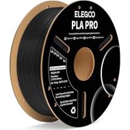 ELEGOO PLA PRO Filament 1.75mm Black 1KG, Improved Rigidity Easy to Print 3D Printer Filament Dimensional Accuracy +/- 0.02mm, 1kg Spool (2.2lbs) for Most FDM 3D Printers