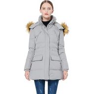 Orolay Womens Thickened Down Jacket Winter Coat Black