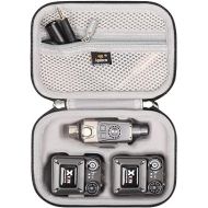 Aproca Hard Travel Storage Case, for Xvive U4R2 Wireless in-Ear Monitor System Transmitter and 2 Receiver