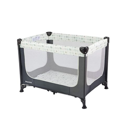 Dream On Me Zodiak Portable Playard with Carry Bag & Shoulder Strap, Gray