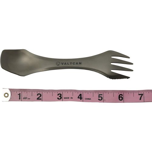 Valtcan Titanium 3-in-1 Utensil Fork Spoon Knife