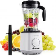 COSTWAY Professional Countertop Blender, 6 Pre-Setting Programs & 10 Speed Control, Smoothies Crushing Maker with 64oz Tritan BPA-Free Pitcher & Built-In Timer, Tamper, 1500W