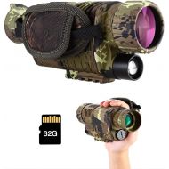 [아마존베스트]BOBLOV Digital Night Vision Monocular 5x8 Optics Scope Night Vision Infrared Monoculars with 16GB Card for Hunting Observe (P15 with 16G Card)