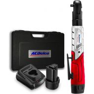 [아마존베스트]ACDelco Tools ACDelco ARW1201 G12 Series 12V Cordless Li-ion 3/8” 57 ft-lbs. Ratchet Wrench Tool Kit with 2 Batteries and Carrying Case