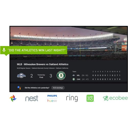  [아마존베스트]NVIDIA SHIELD Android TV 4K HDR Streaming Media Player; High Performance, Dolby Vision, Google Assistant Built-In, Works with Alexa
