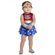 Princess Paradise Baby Girls Wonder Woman Costume Dress and Diaper Cover Set