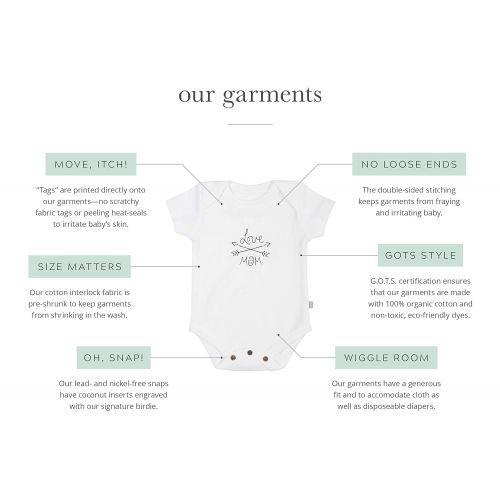 Finn + Emma Organic Cotton Shorts for Baby Boy or Girl  Blue Glass, 9-12 Months