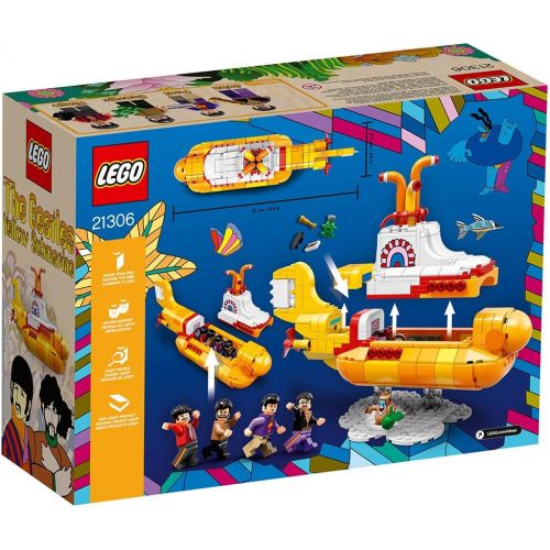  LEGO Ideas 21306 Yellow Submarine Building Kit