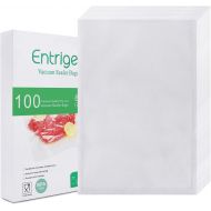 Entrige Vacuum Sealer Bags for Food, 8 X 12 Inches Pre-cut Food Saver Bags Rolls, BPA-Free Vacuum Food Storage Bags for Sous Vide Vac Seal, Commercial Grade, Embossed Seal A Meal B