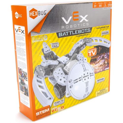  HEXBUG VEX Robotics Warhead Toys for Kids, Fun Battle Bot Hex Bugs Construction Kit War Head