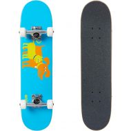 Enjoi Cat & Dog Skateboard Complete Kids Sz 7in Blue