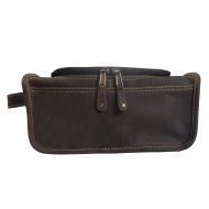 Canyon Outback Leather Goods, Inc. Canyon Outback Leather Taylor Falls Leather Toiletry Bag - Distressed Brown