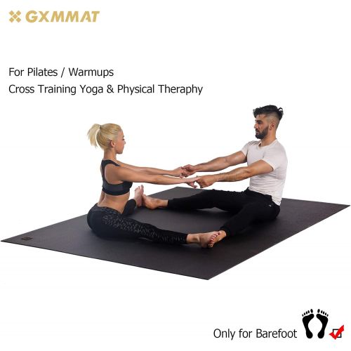  [아마존베스트]GXMMAT Extra Large Yoga Mat 6x8x7mm, Thick Workout Mats for Home Gym Flooring, Non-Slip QuickResilientBarefoot Exercise Mat, Non Toxic Ultra Comfortable Cardio Mat for Pilates, S