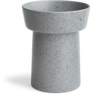 Kahler Ombria Vase, 20cm, Slate Grey