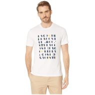 Short Sleeve Regular Fit Lacoste Letter Block Graphic T-Shirt