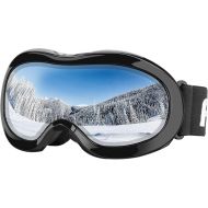 AKASO Kids Ski Goggles for Youth, Kids, Anti-Fog, 100% UV Protection, Double-Layer Spherical Lenses