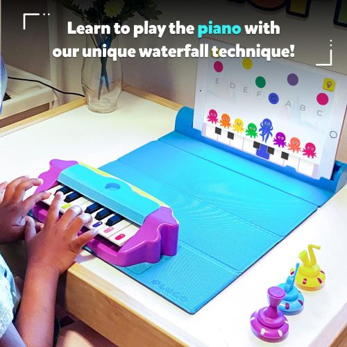  [아마존베스트]Plugo Tunes by PlayShifu - Piano Learning Kit Musical STEAM Toy for Ages 5-10 - Educational Music Instruments Gift for Boys & Girls (App Based)