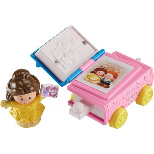  Fisher-Price Little People Disney Princess, Parade Belle & Chips Float