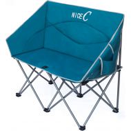 Nice C Double Camping Chair, Loveseat, Oversized Folding Camp seat with Strap Carry Bag캠핑 의자
