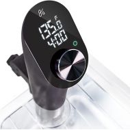 Greater Goods Kitchen Sous Vide - A Powerful Precision Cooking Machine at 1100 Watts; Ultra Quiet Immersion Circulator With a Brushless Motor, (Onyx Black)