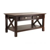 Winsome Wood 40538 Xola Occasional Table Cappuccino Finish