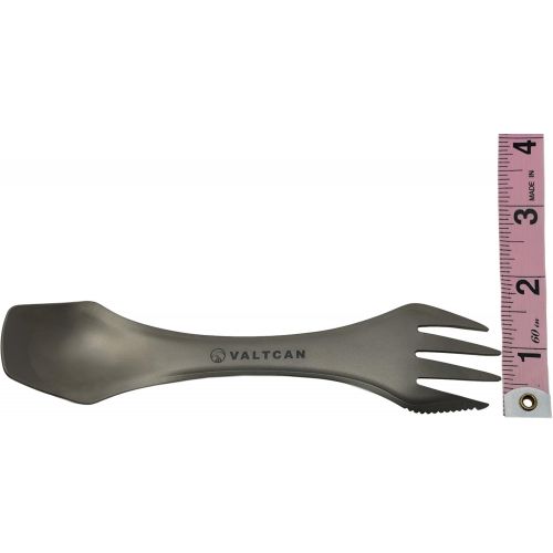  Valtcan Titanium 3-in-1 Utensil Fork Spoon Knife