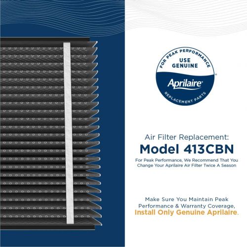  Aprilaire 413 Replacement Media For Media Air Cleaner 16 X 25, Merv 13