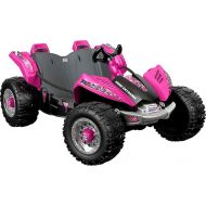 Power Wheels Dune Racer Extreme Ride-On Battery-Powered Vehicle For Preschool Kids, Multi-Terrain Traction, Seats 2, Pink