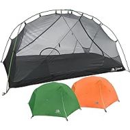 Hyke & Byke Zion Hiking & Backpacking Tent - 3 Season Ultralight, Waterproof Tent for Camping w/Rain Fly and Footprint - 1 Person or 2 Person