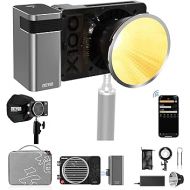 Zhiyun MOLUS X100 PRO 100w COB LED Video Light, 2700K-6500K Bi-Color Camera Light with with Bluetooth App Brightness Control Continuous Lighting for Photography (X100-PRO)