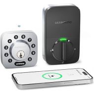 ULTRALOQ Smart Lock U-Bolt WiFi, Built-in WiFi Smart Door Lock with Door Sensor, Keyless Entry Door Lock Deadbolt, WiFi Deadbolt Lock, Voice Control with Alexa Google, App Remote Access, Share Access