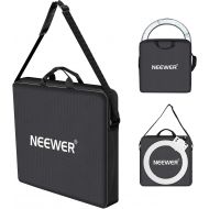 [아마존베스트]Neewer Photography Carrying Bag Protective Case Compatible with 18 inches Camera Ring Light - 21x21 inches/52x52 Centimeters, Durable Nylon, Light Weight (Black)