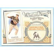Giancarlo Stanton 2012 Topps Allen & Ginter Whats in Name? #WIN23 - Miami Marlins