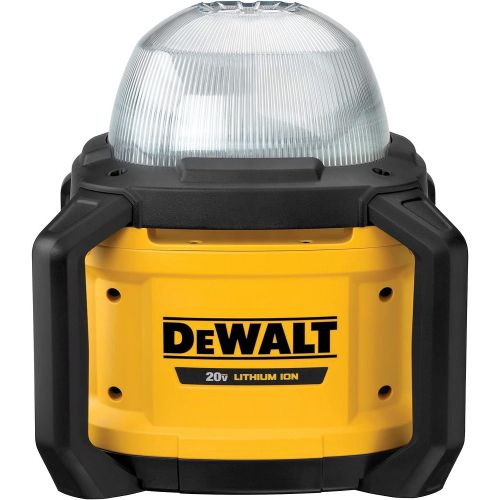  [무료배송] 디월트 20V 최대 LED 작업등, 공구 전용(DCL074) DEWALT 20V MAX LED Work Light, Tool Only (DCL074)