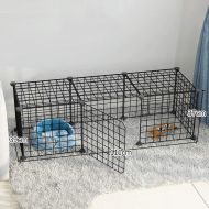 AA-GWCWWWL Pet Playpen Animal Fence Cage Exercise Pen Crate Kennel Hutch Small Animals, Bunny, Rabbit, Puppy & Guinea Pigs, Indoor