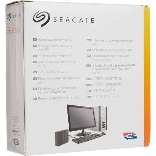  [아마존베스트]Seagate (STEB6000403) Expansion Desktop 6TB External Hard Drive HDD  USB 3.0 For PC Laptop