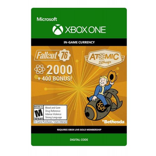  [아마존베스트]Bethesda Fallout 76: 2000 (+400 Bonus) Atoms - Xbox One [Digital Code]