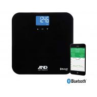 A&D Medical A&d Medical Multi-User Bluetooth Wireless Bathroom Weight Scale, Blue
