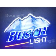 DESUNG 24x20 New Busch Light Neon Sign with HD Vivid Printing Technology Custom Handmade Real Glass Neon Light NT06