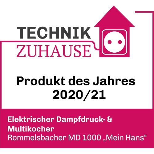 Rommelsbacher ROMMELSBACHER MD 1000 Dampfdruck- & MultikocherMeinHans  Das Original!