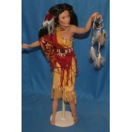 The Ashton-Drake Galleries Ashton Drake Native American Porcelain Doll: Bethrothal at Sunrise
