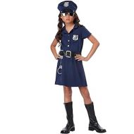 할로윈 용품California Costumes Girls Police Officer Costume - L