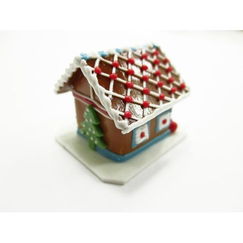  Wonder Miniature Dollhouse Miniature Clay Gingerbread House Candy Sweet Food Christmas A 13769