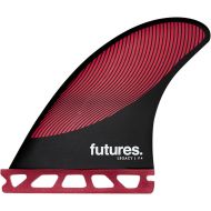 Future Fins Futures P4 Legacy Thruster Fin Set Burgundy/Black