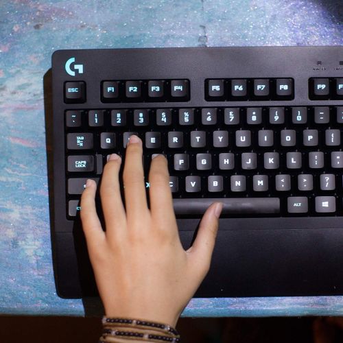  Amazon Renewed Logitech G213 Prodigy Gaming Keyboard with 16.8 Million Lighting Colors (Renewed)